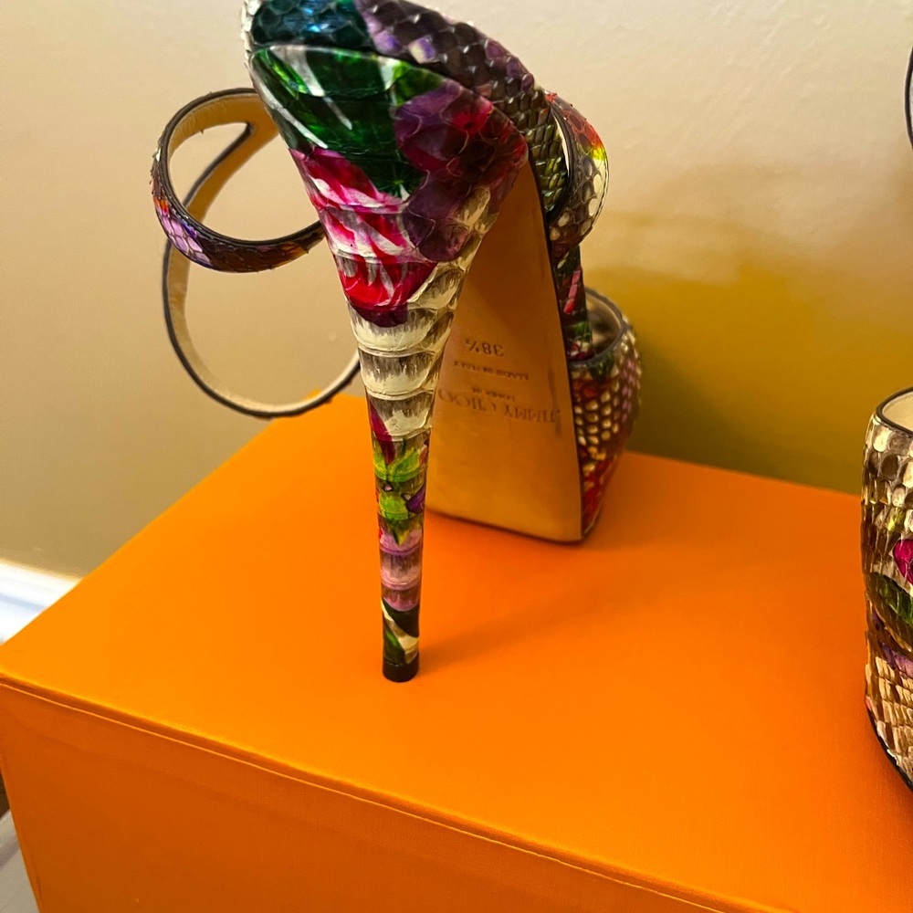 Jimmy Choo Python Platform Pump - image 3